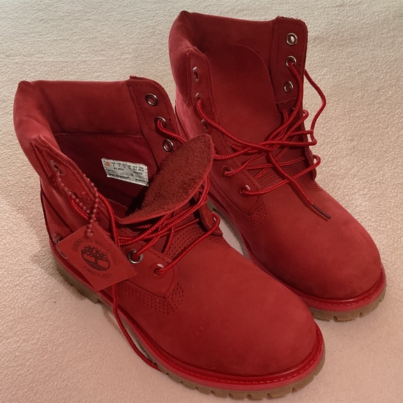 Timberland Shoes - Red Timberland boots